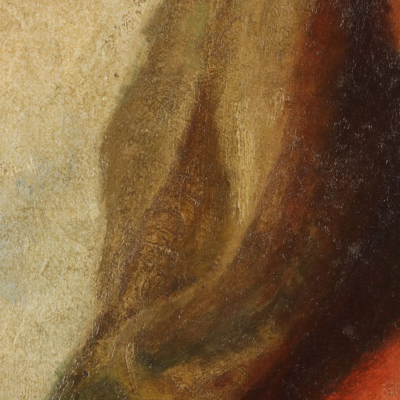 Madonna con Bambino, olio su tela, '800 7