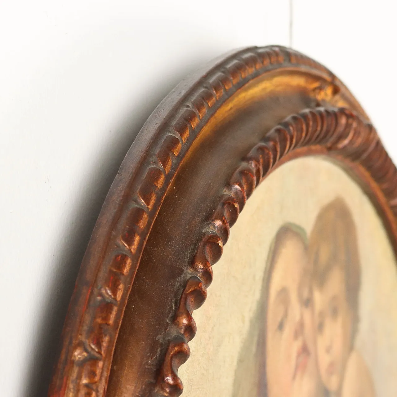 Madonna con Bambino, olio su tela, '800 9