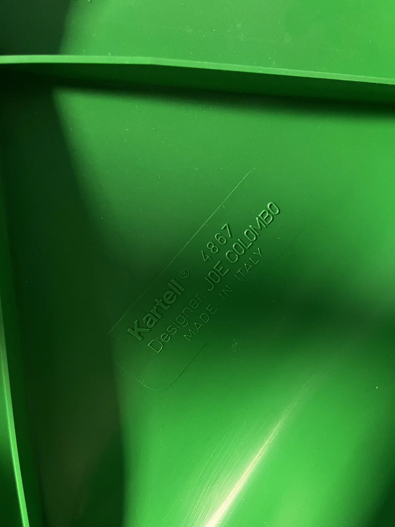 Sedia universale 4868 by Joe Colombo for Kartell, 70s 6