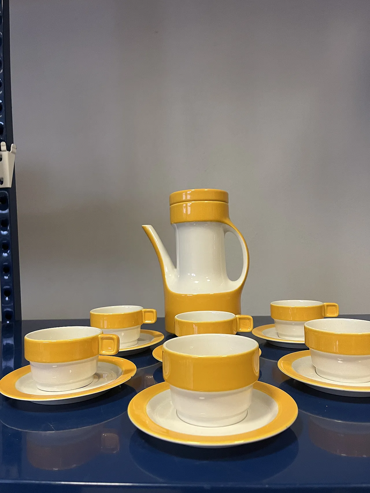 Ceramic set by Richard Schweizer for Pagnossin Treviso, 60s 3