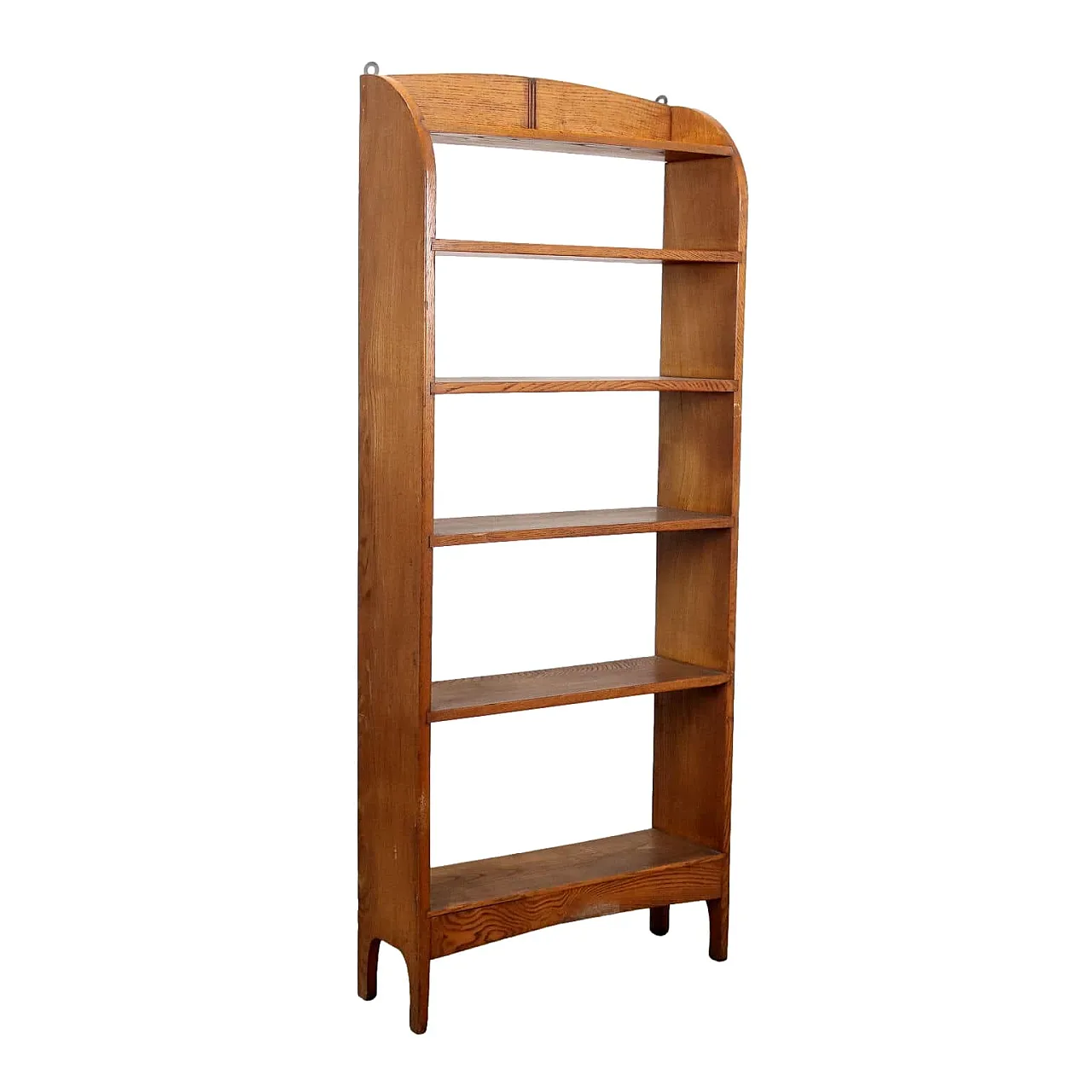 Oak Shelf unit with 6 sheves, end of the 19th century 1