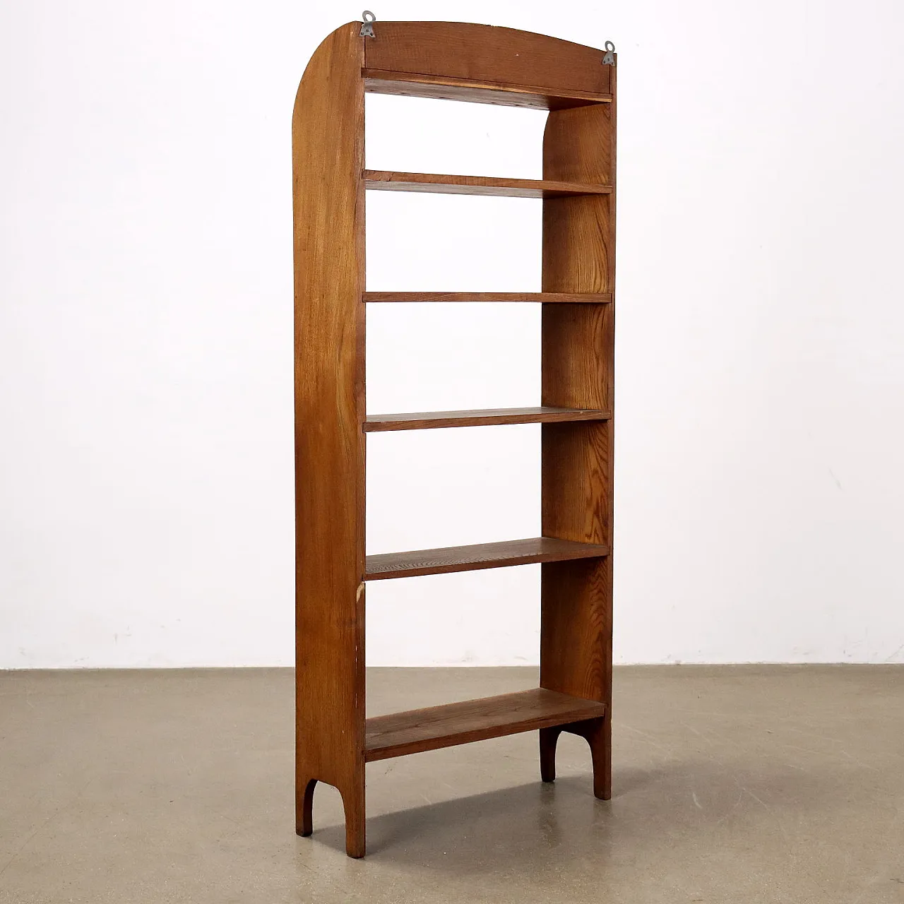 Oak Shelf unit with 6 sheves, end of the 19th century 5