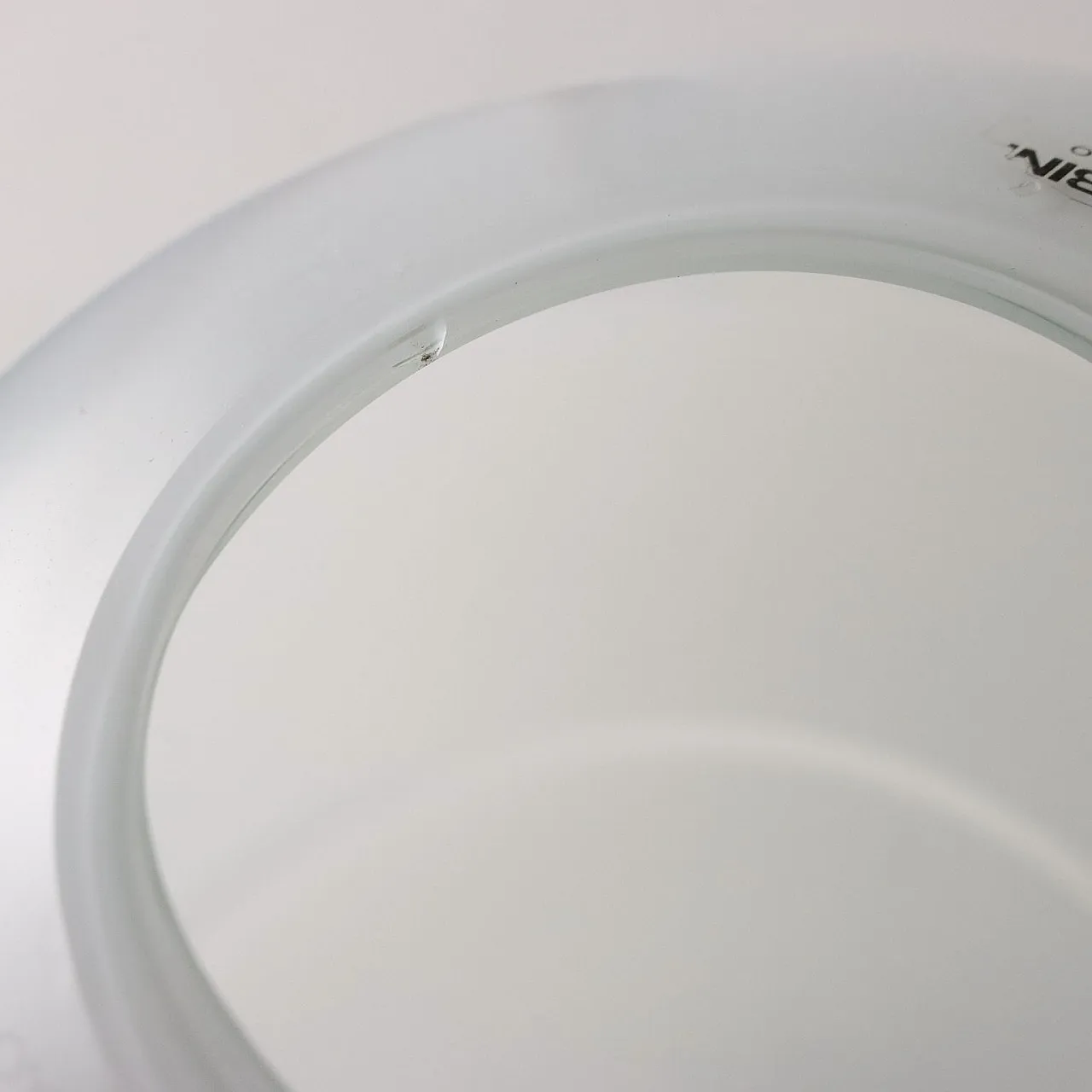 Pair of bowl and spherical vase in Murano glass by Barbini, 1970s 9