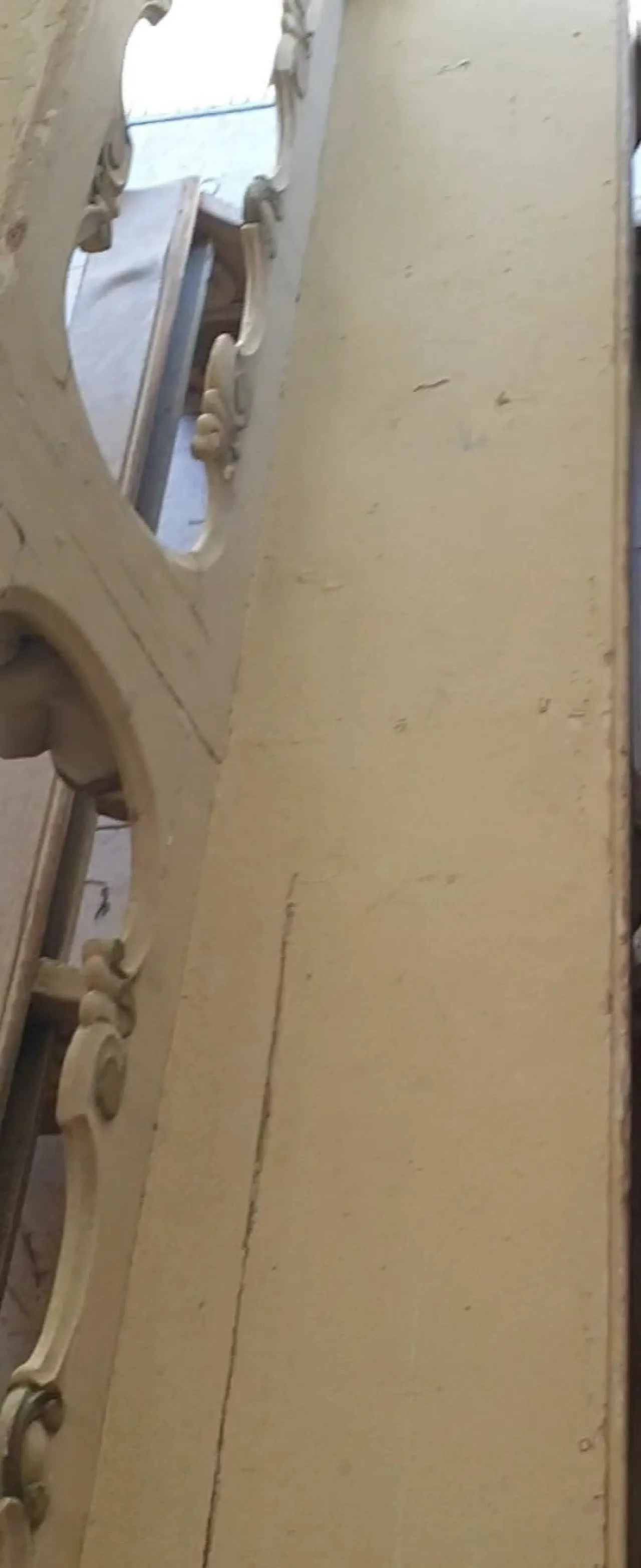 Church bench with putti, 19th century 5