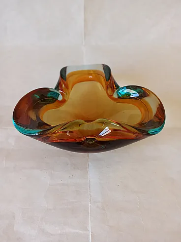 Posacenere in vetro di murano anni '60