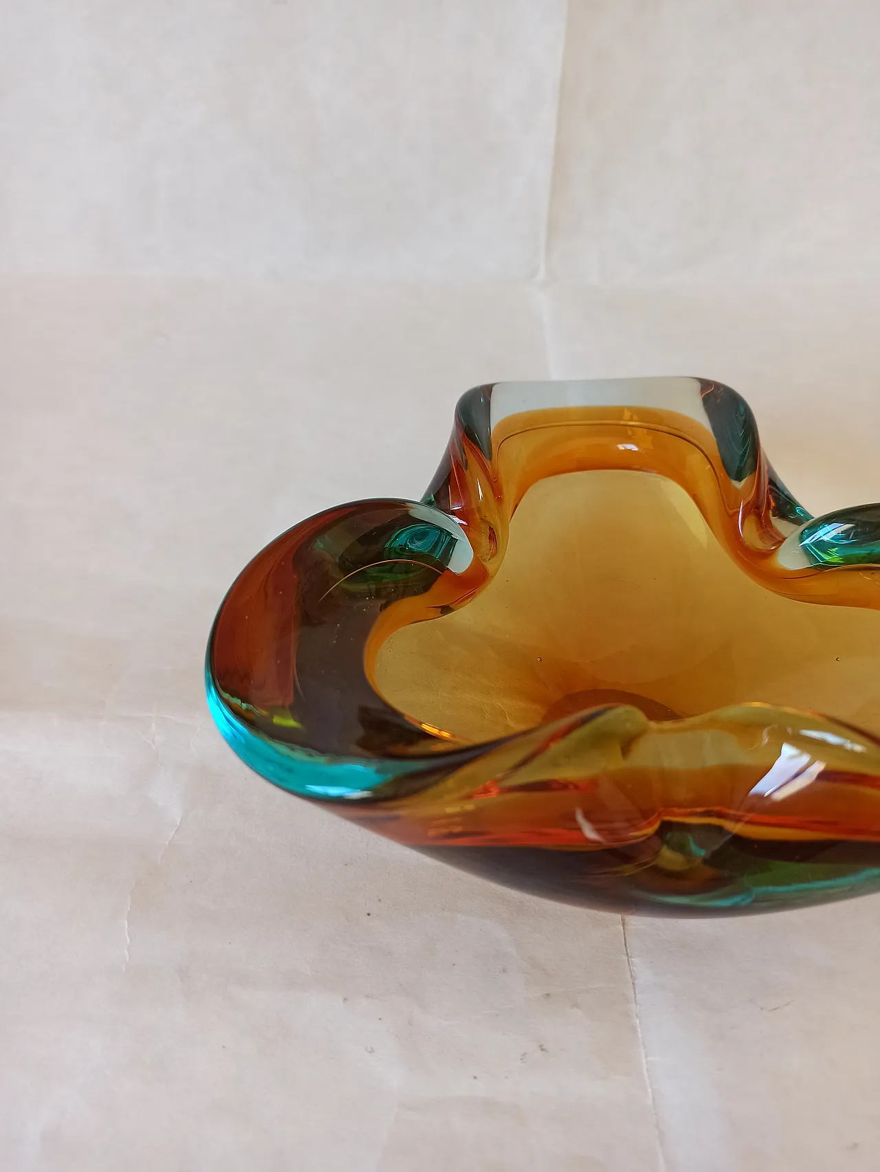 Posacenere in vetro di murano anni '60 4