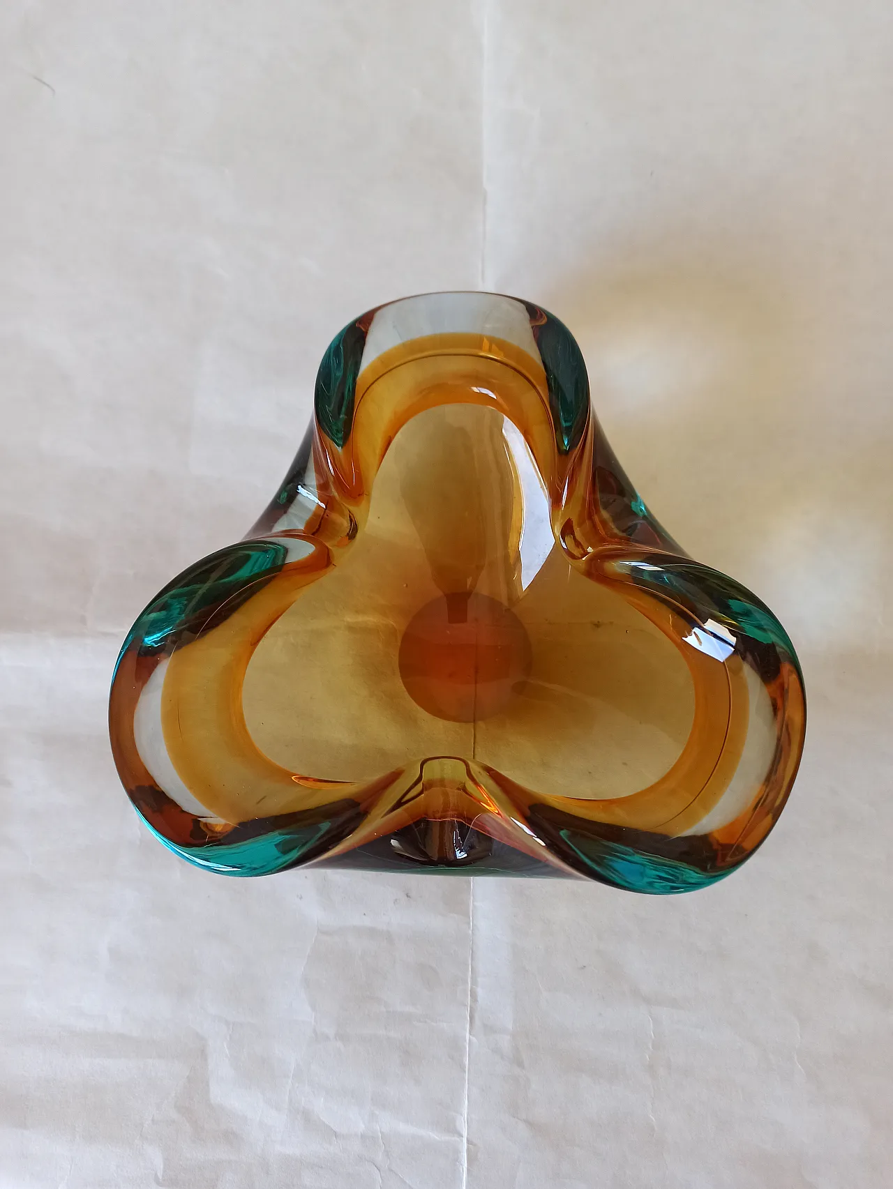 Posacenere in vetro di murano anni '60 6
