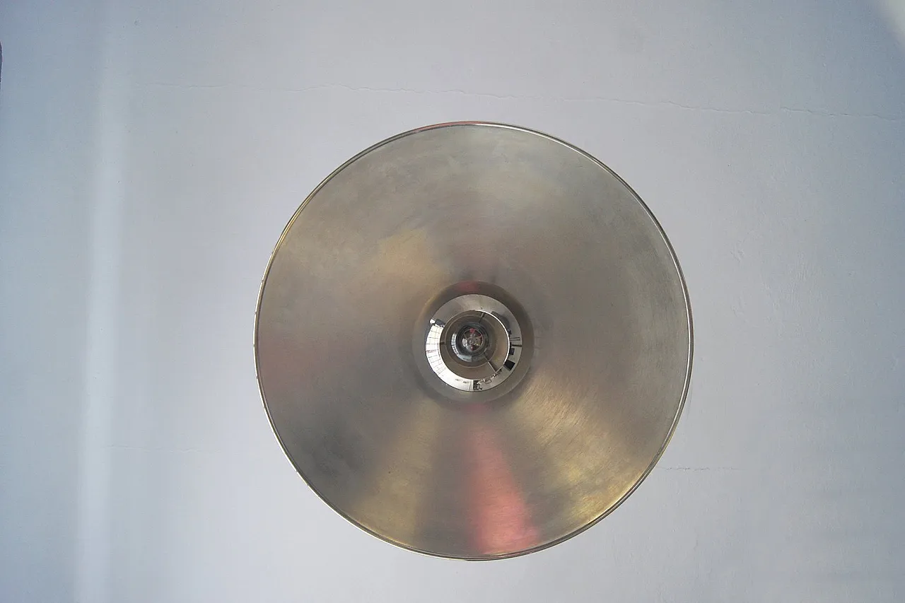 Lampada Onos 55 Counterbalance in argento di Florian Schulz, anni '70 5