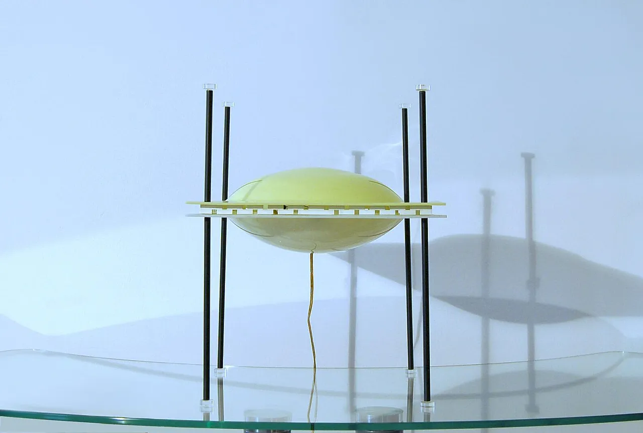 Palafitta table lamp by E. Sottsass for Arredoluce, 1950s 1