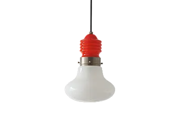 Ceiling bulb lamp, 1960s