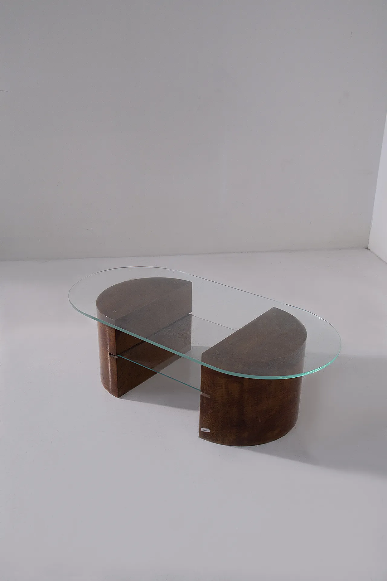 Coffee table di Aldo Tura in red parchment, anni '60 1