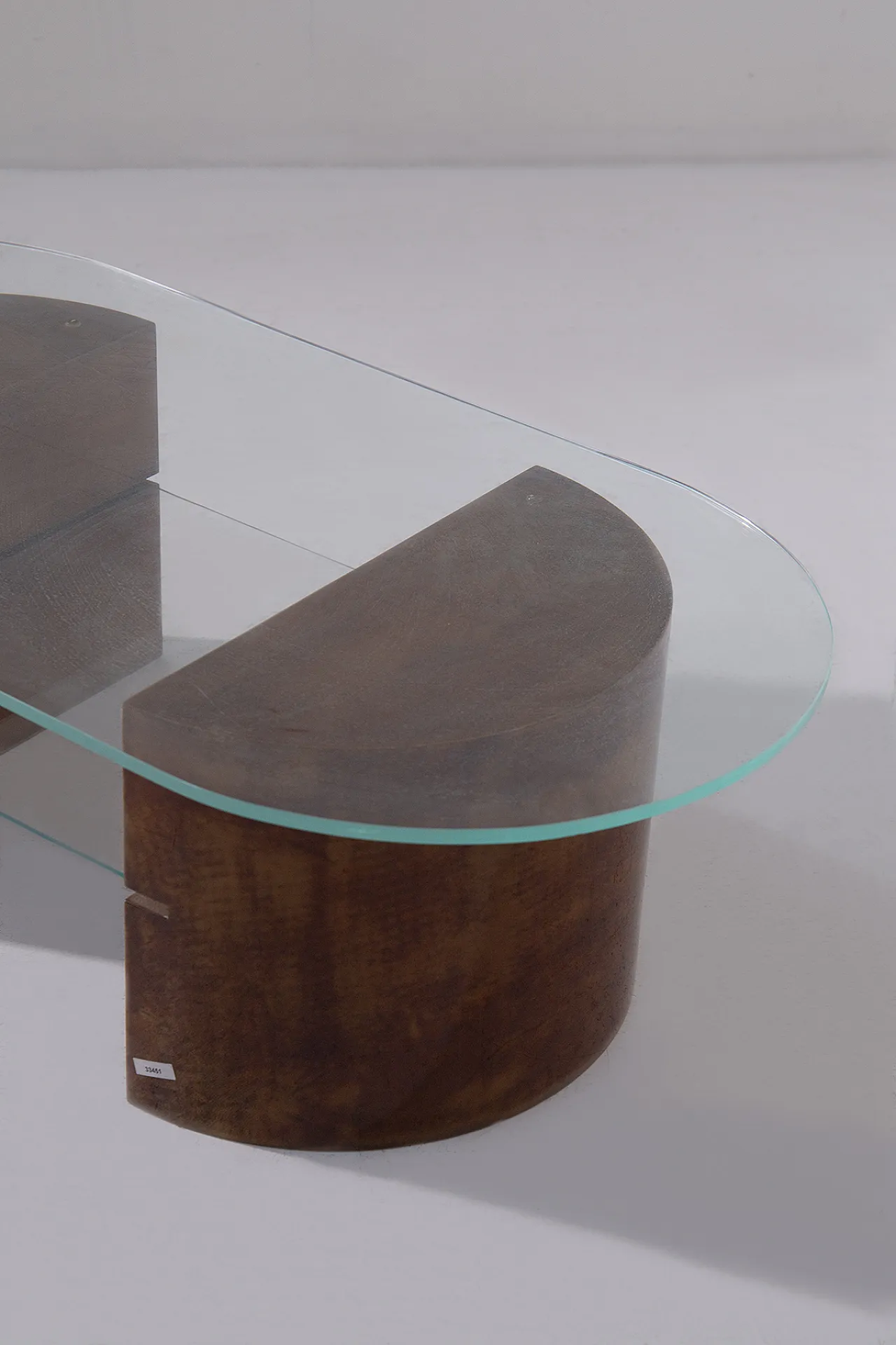 Coffee table di Aldo Tura in red parchment, anni '60 2