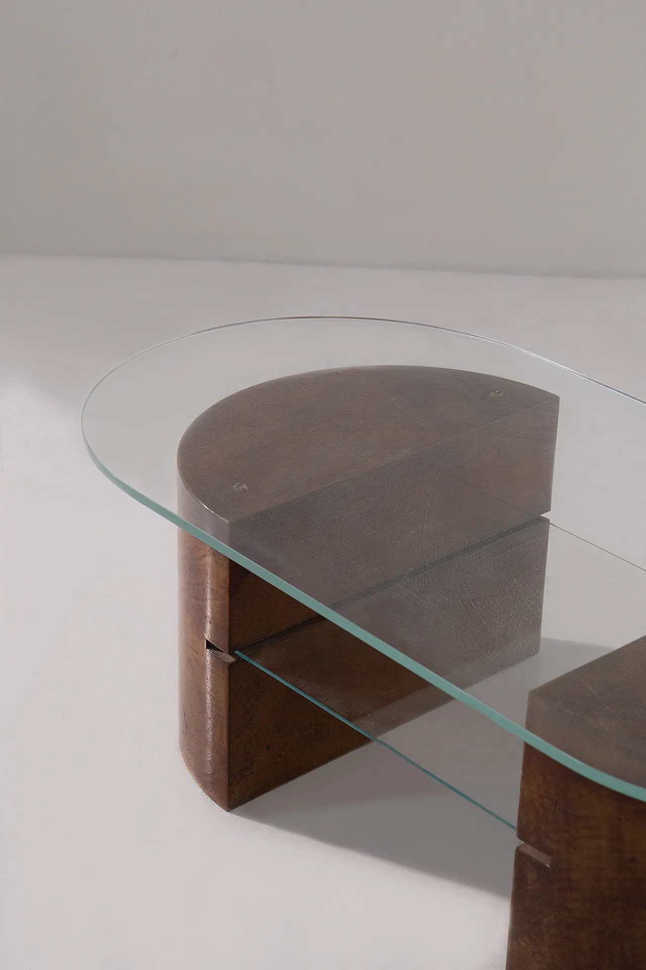 Coffee table di Aldo Tura in red parchment, anni '60 3