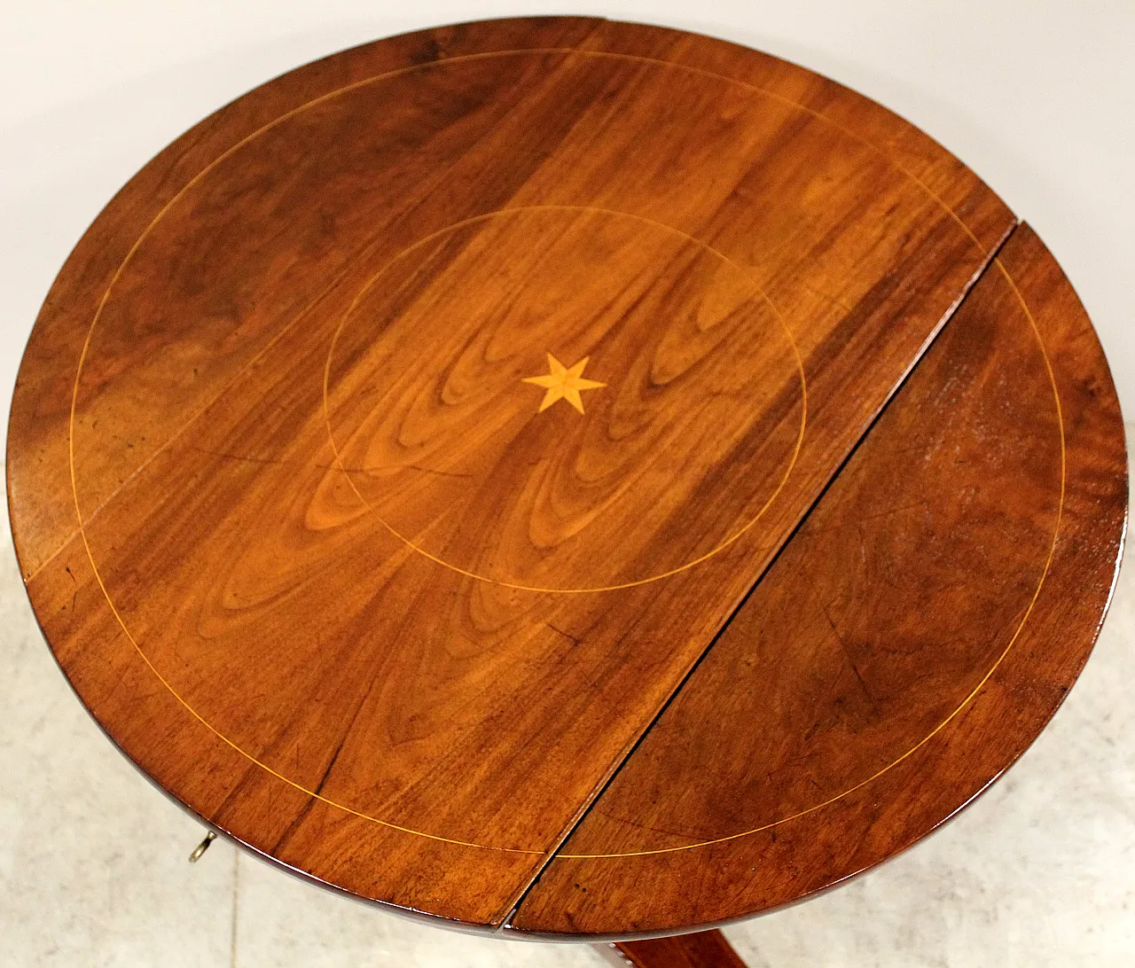 Carlo X table in inlaid Italy '800 11