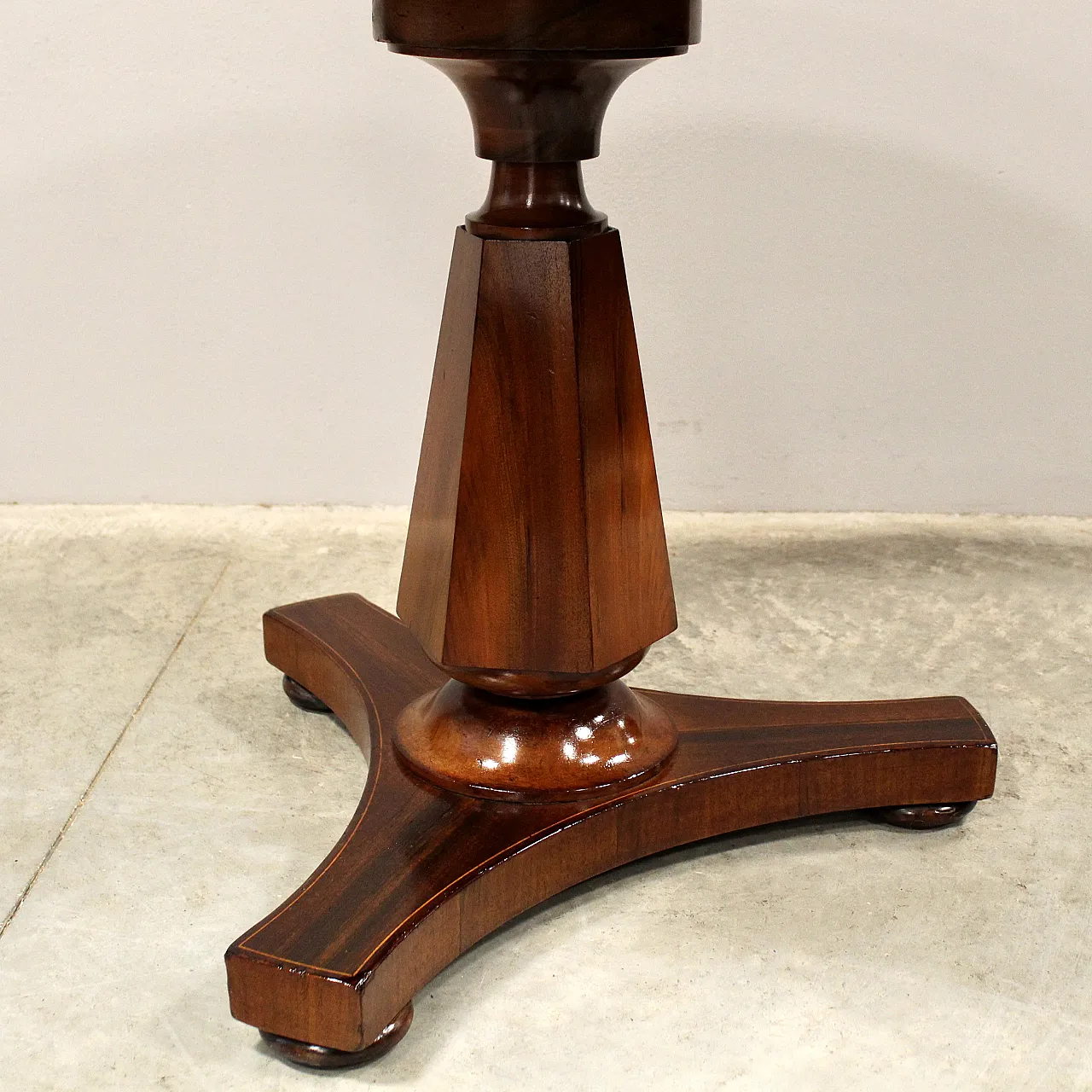 Carlo X table in inlaid Italy '800 14