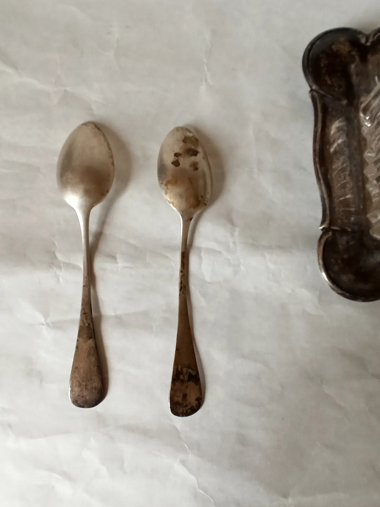 Formaggiera in Argento e Vasche in Cristallo 19