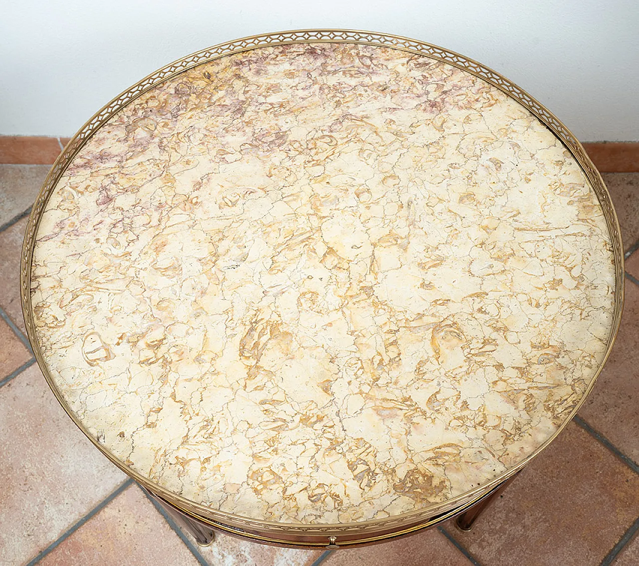 ow table table from the Napoleon III style in mahogany, 20th century 3