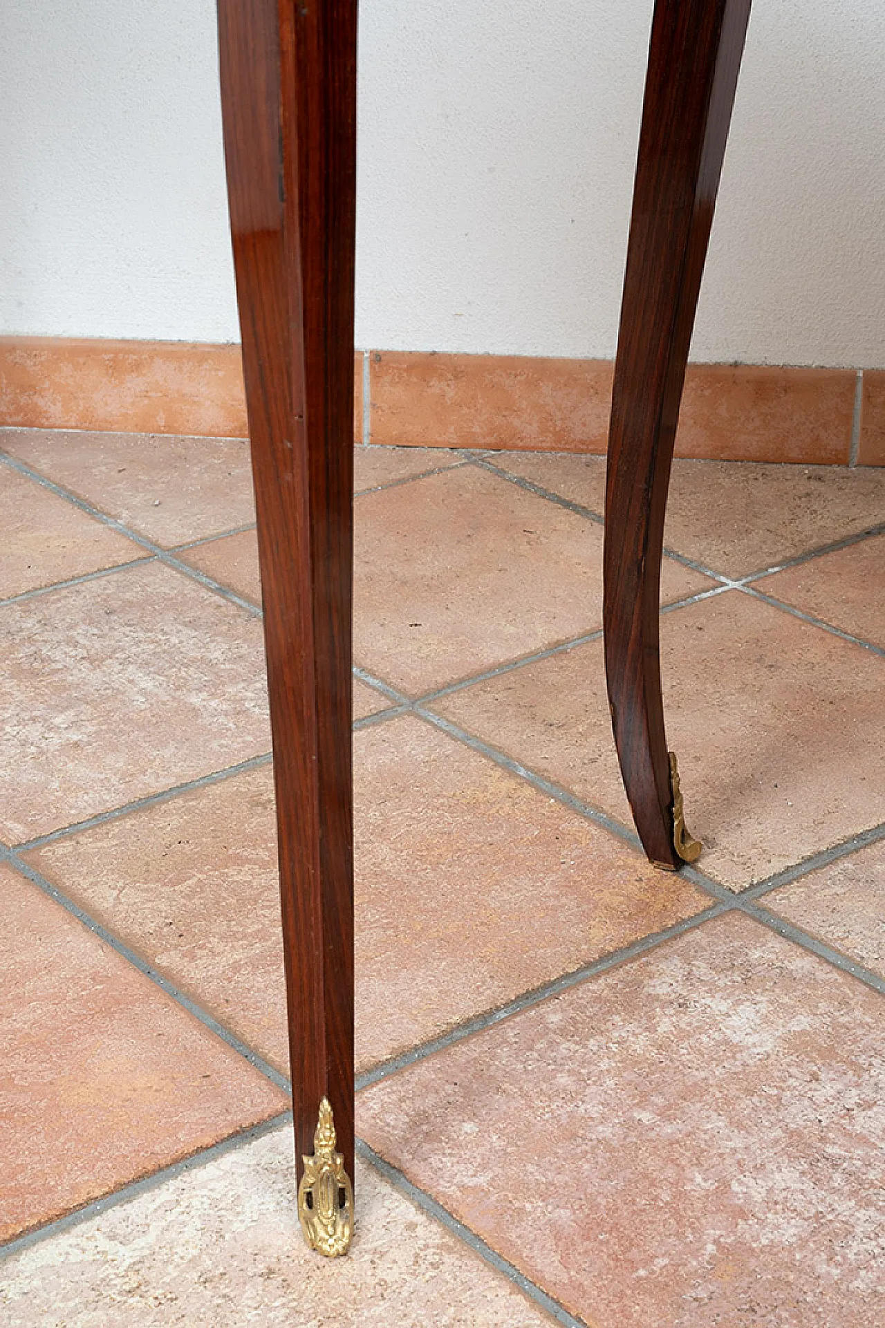 Scrittoio a fagiolo Napoleone III in legni esotici, '800 6