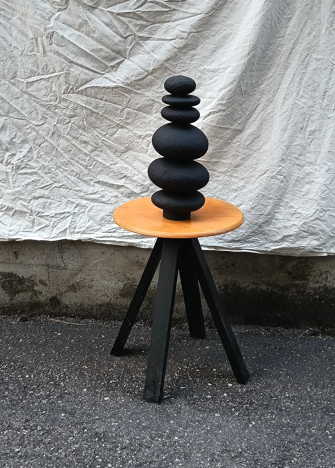 Scultura Black Stones, anni '90 7