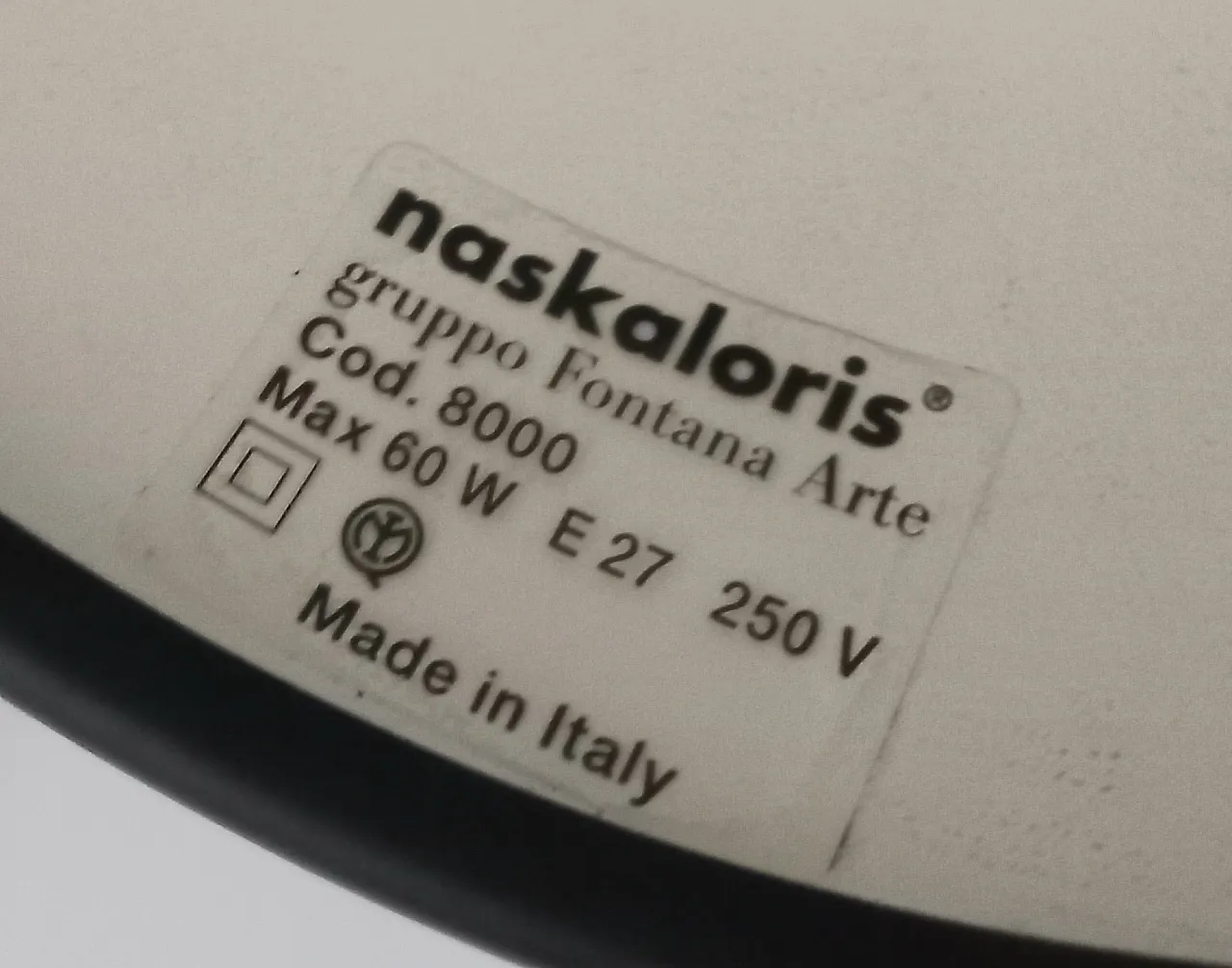 Naska Loris desk lamp by Fontana Arte, 70s 2