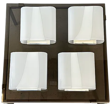 4 Appliqués in Murano glass, 1970s