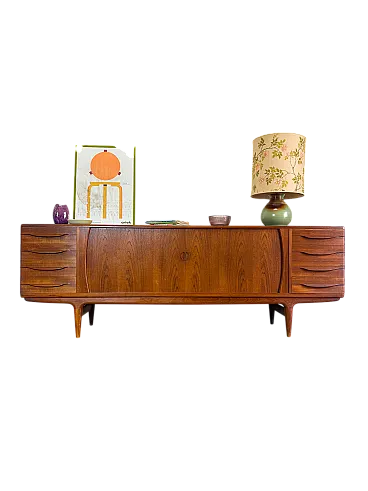 Sideboard by Johannes Andersen danese, anni '50