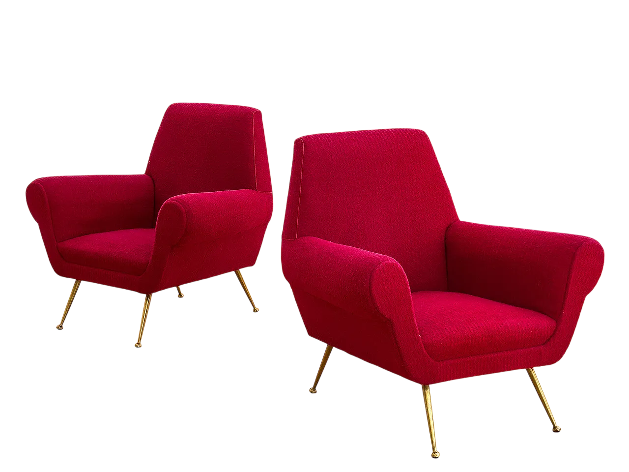 Comò italiano di metà secolo con specchio di Vittorio Dassi, anni '50 16