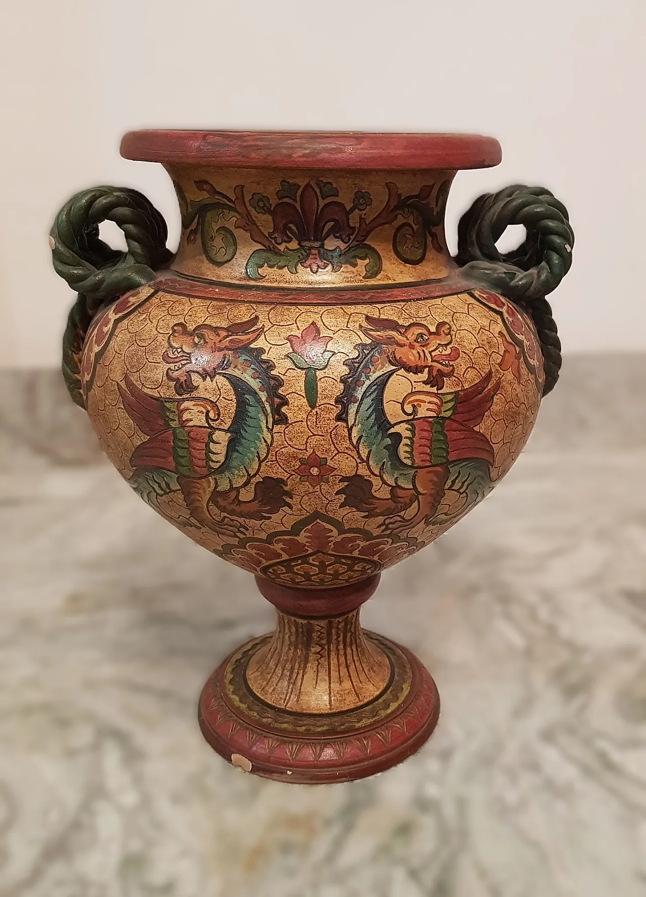 Vase in Anfora Etruria in Terracotta, 60s 1