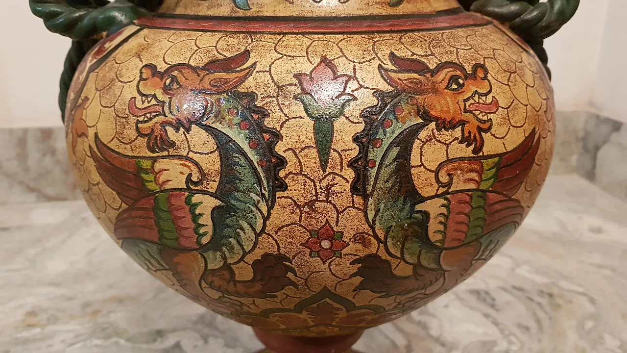 Vase in Anfora Etruria in Terracotta, 60s 2