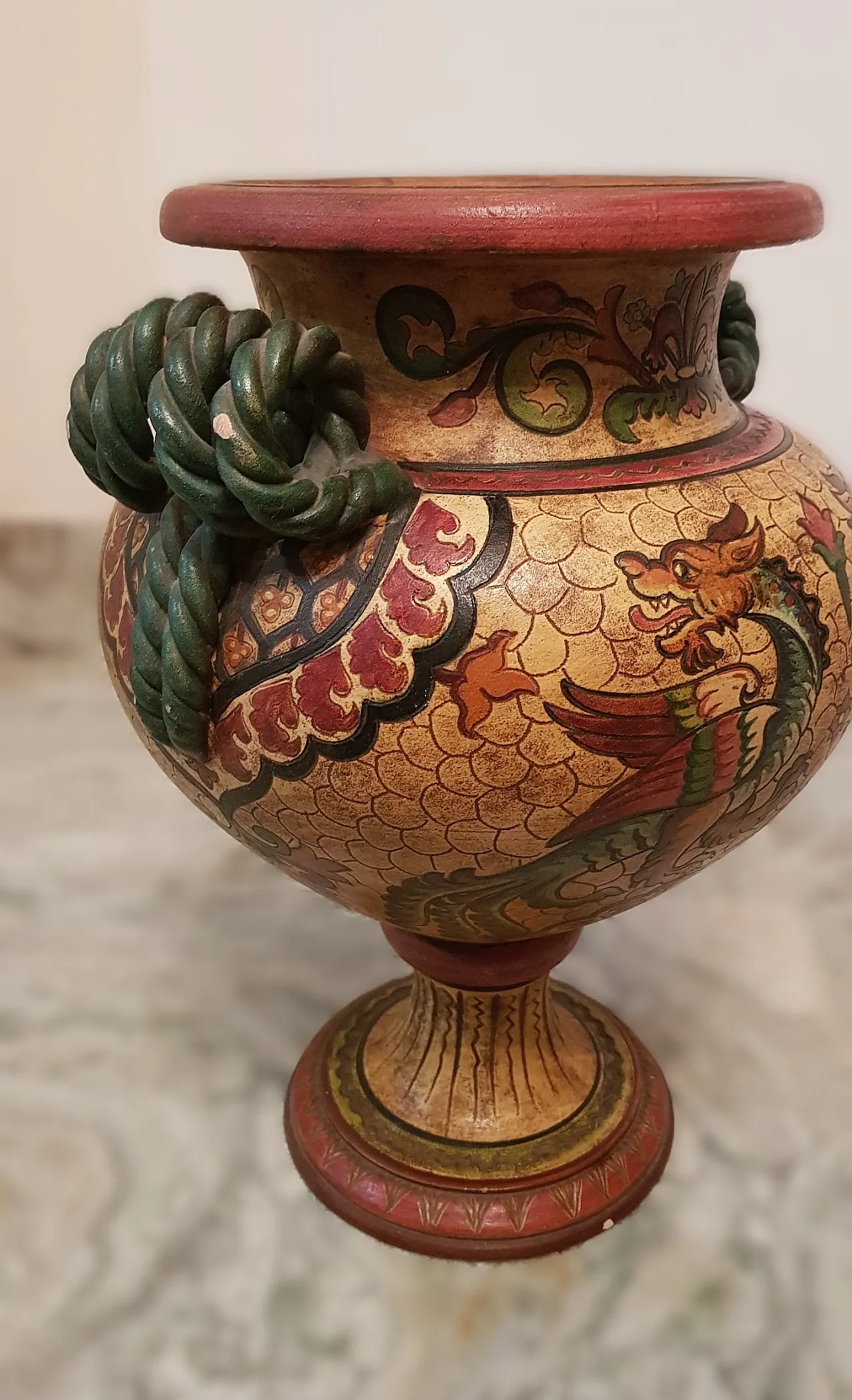 Vase in Anfora Etruria in Terracotta, 60s 3