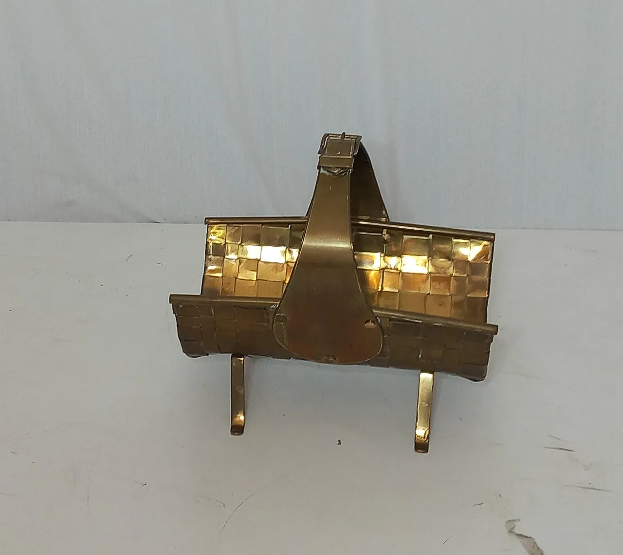Brass Magazine Rack, 40s 2