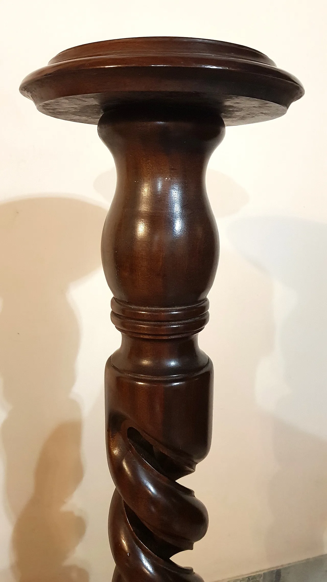 Wooden column helical shape, 1960s 5