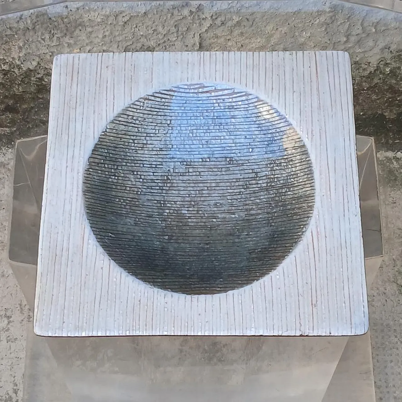 Coppia di piatti smaltati di Studio del Campo Torino, anni '60 4