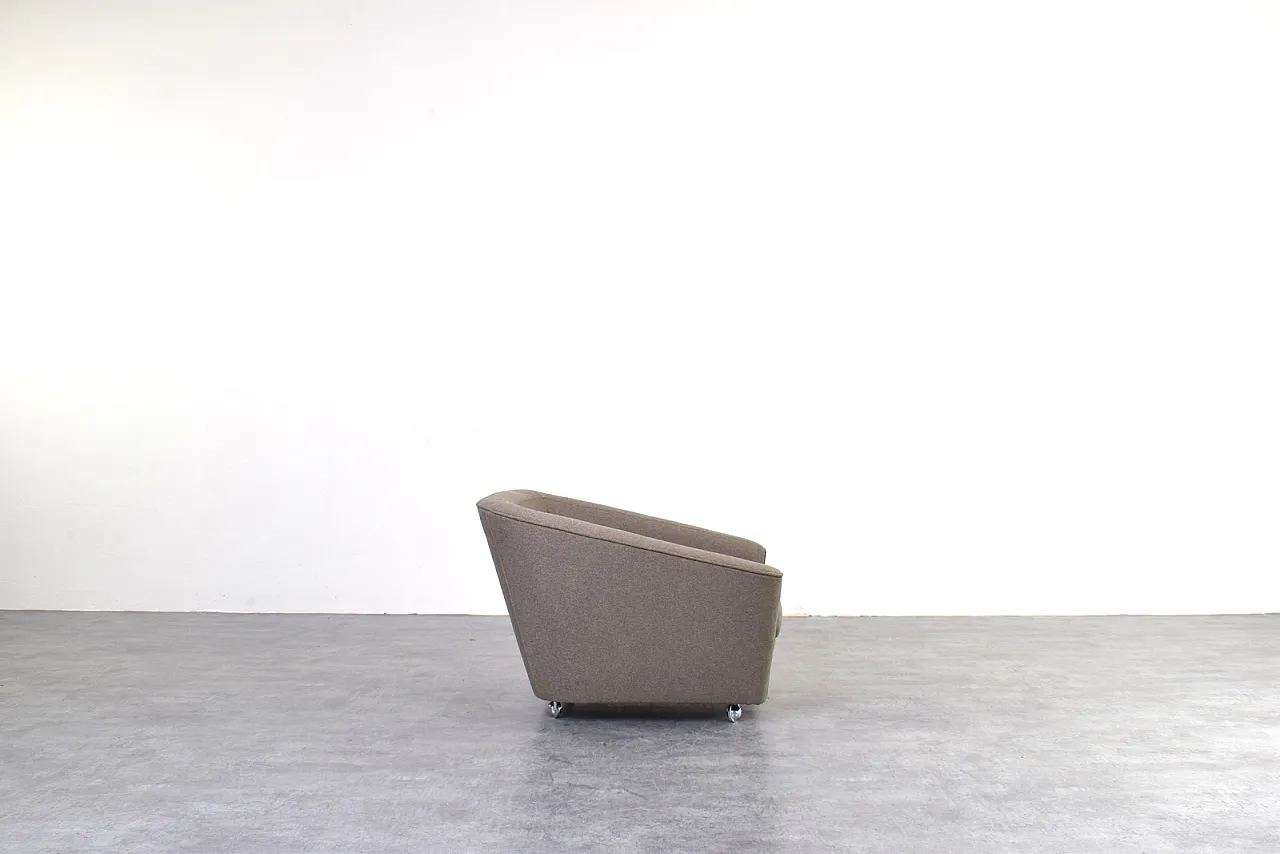 Pair of armchairs Space Age German manufacturing, 1960s 12