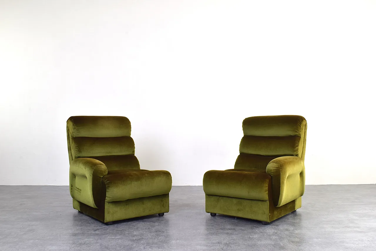 Divano modulare tedesco, anni '70 6