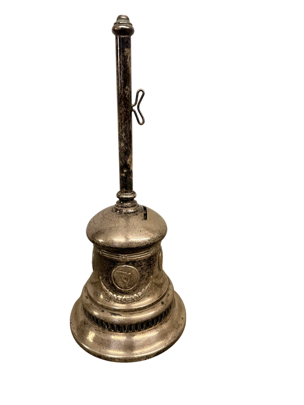 Campanello in metallo argentato, '900 13