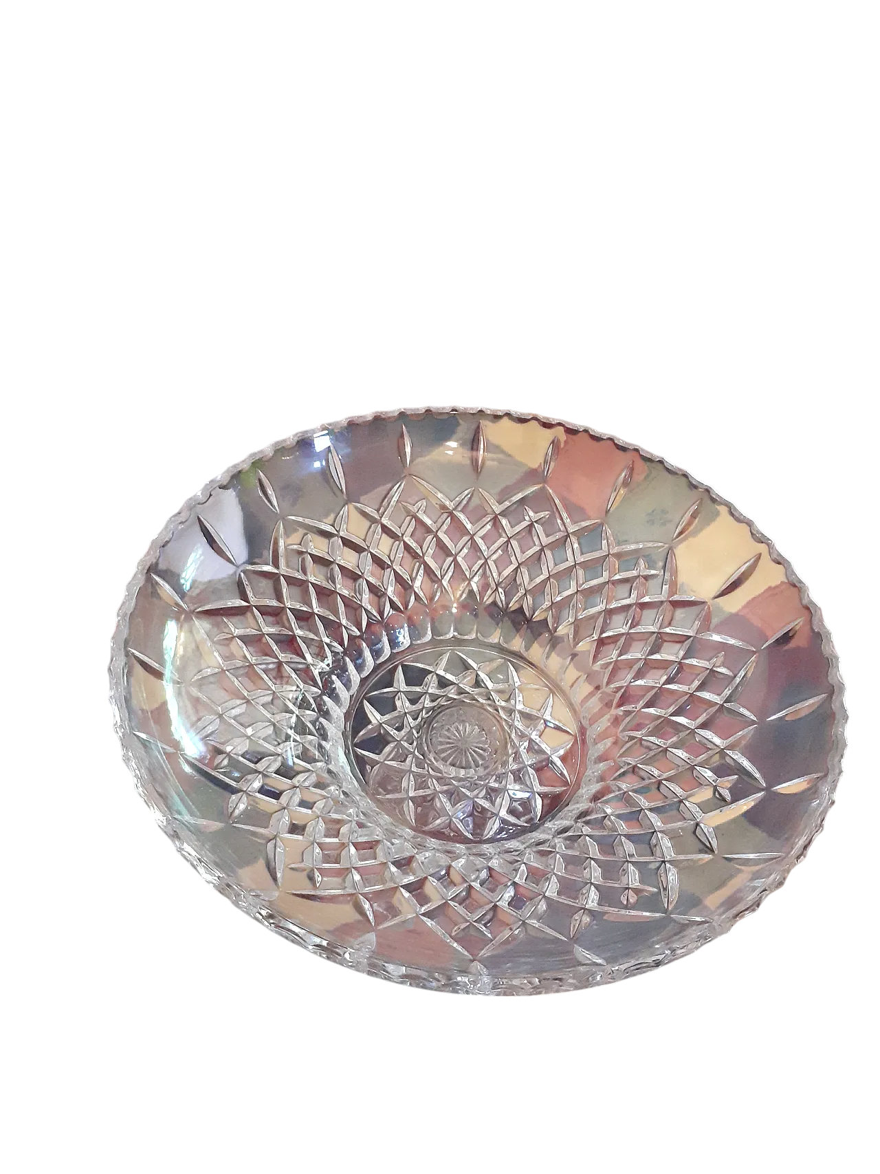 Centerpiece in Boemia crystal, 70s 21