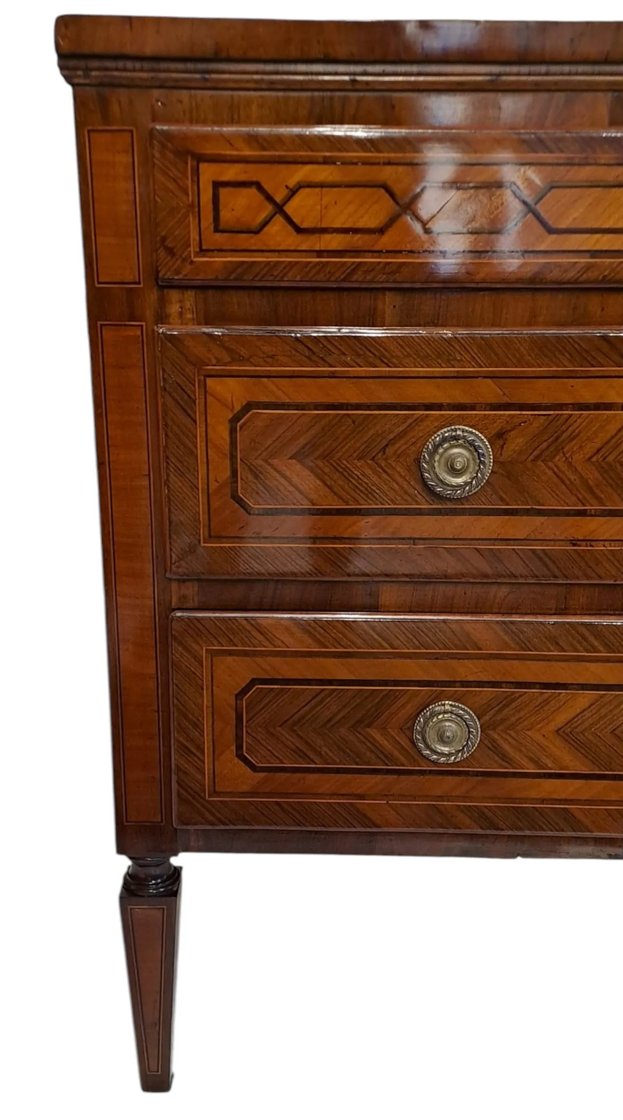 Chest of drawers Louis XVI, Bologna, 18th century 7