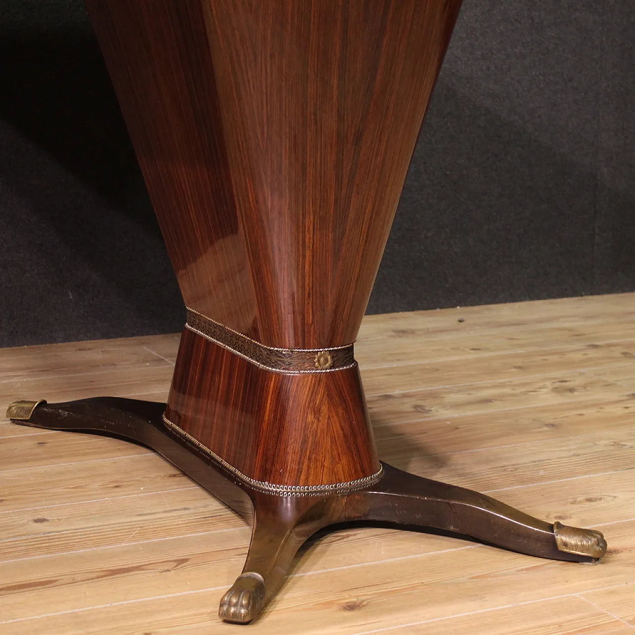 Large dining table by Fratelli Rigamonti Desio, Milan, 1940s 8