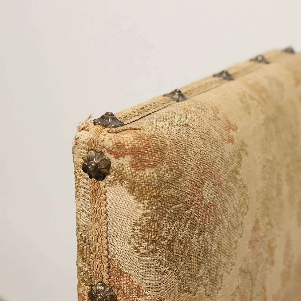 4 Baroque chairs in ebony painted walnut, 18th century 4