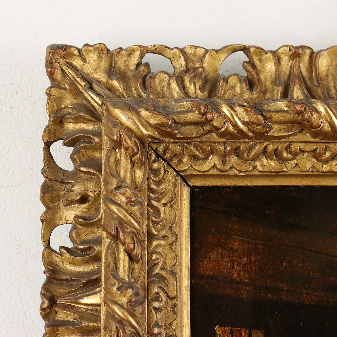 Lorenzo Delleani, Interno di stalla, oil on hardboard, 1889 7