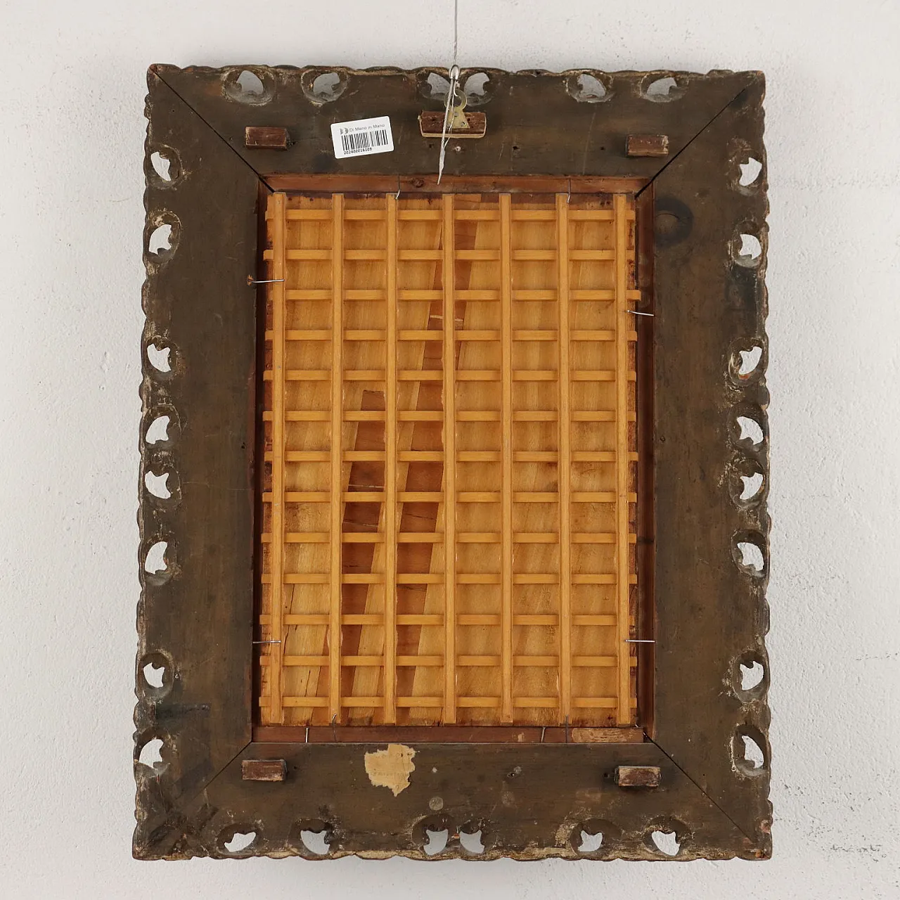 Lorenzo Delleani, Interno di stalla, oil on hardboard, 1889 8