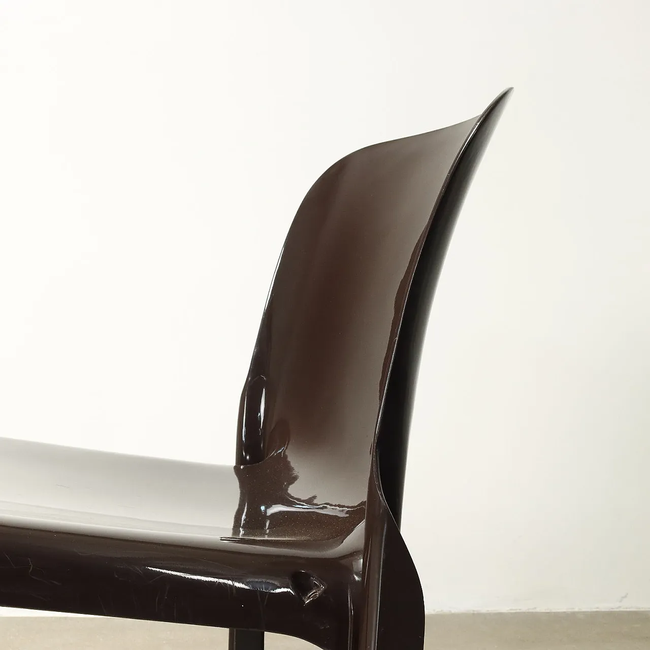 8 Sedie Selene di Vico Magistretti per Artemide, anni '70 6