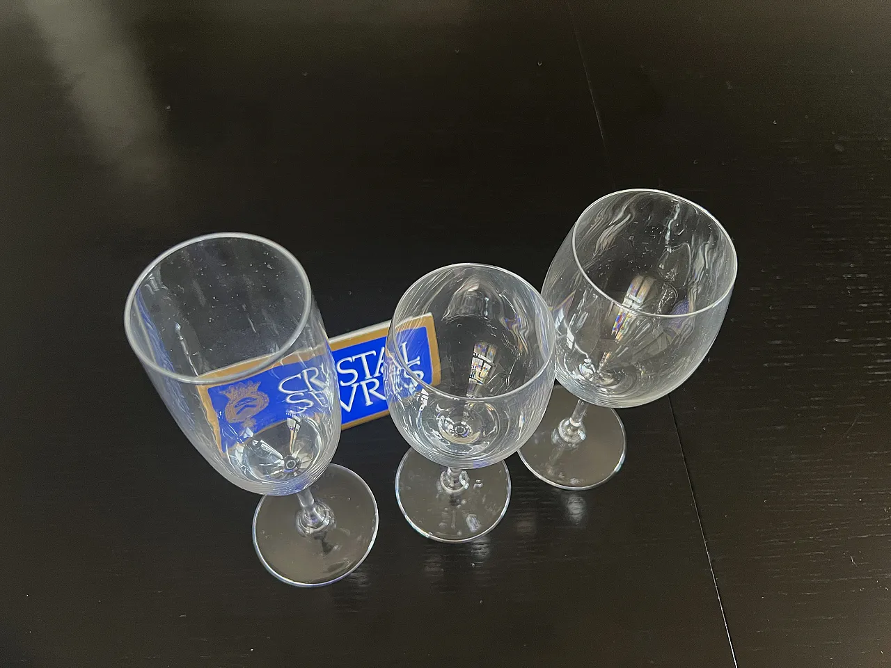 18 Calici cristallo di Cristal de Sèvres, anni '90 5