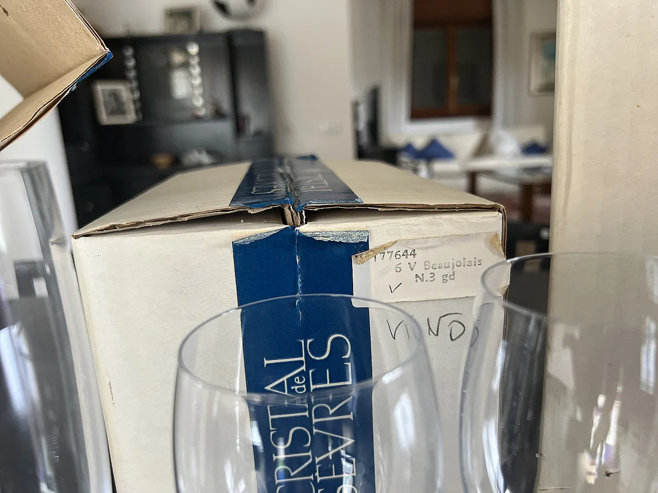 18 Calici cristallo di Cristal de Sèvres, anni '90 7
