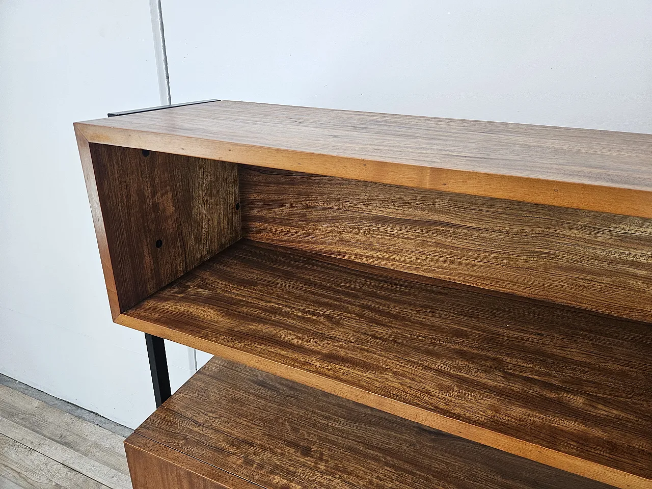 Teak sideboard with iron structure, 1960 6