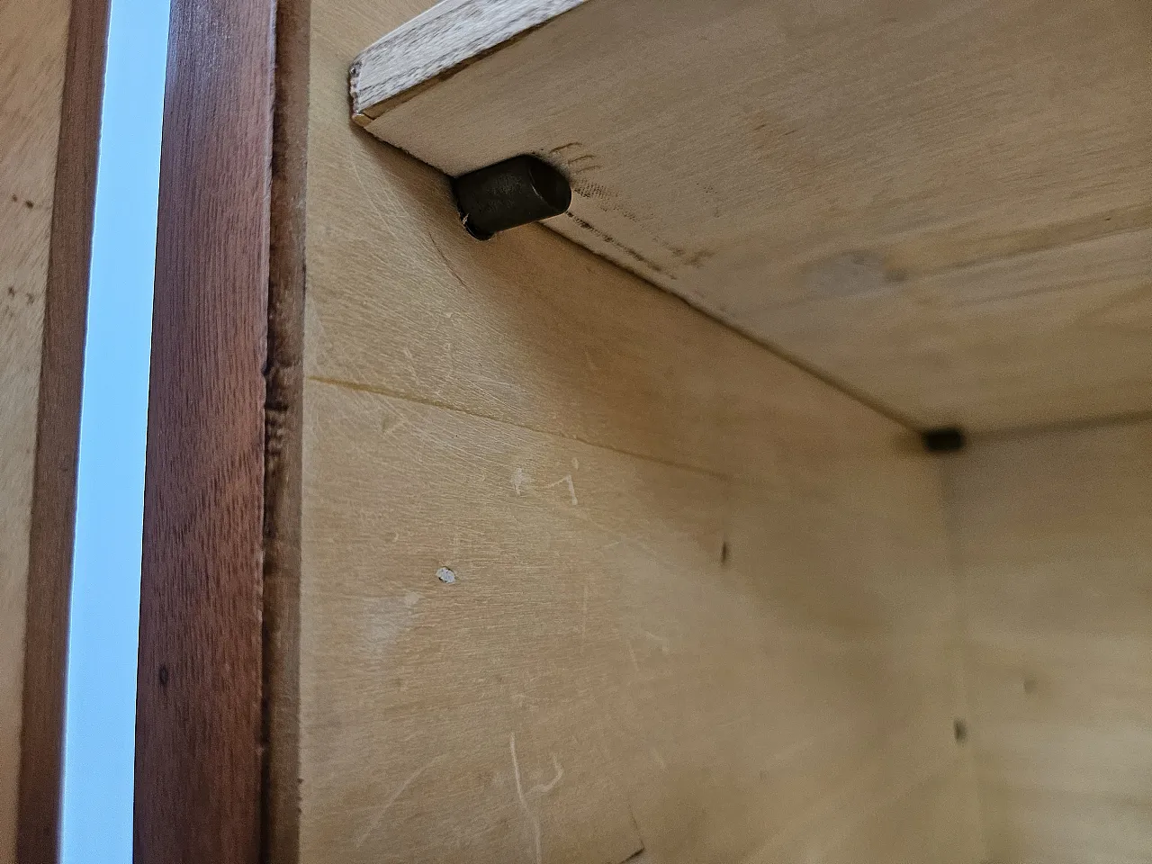 Teak sideboard with iron structure, 1960 13