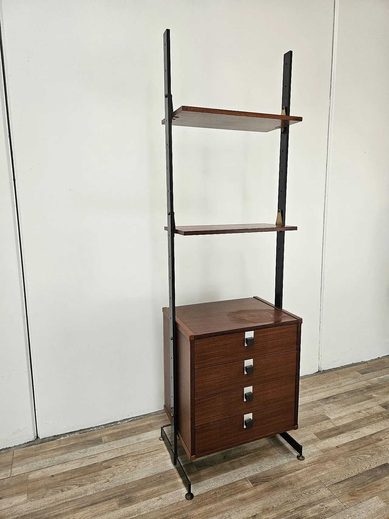Bookcase with drawers and shelves by Dal Vera, 1970 3