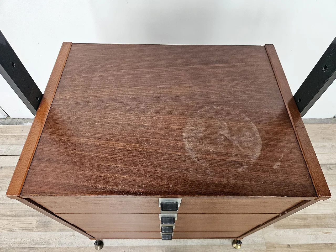 Bookcase with drawers and shelves by Dal Vera, 1970 8