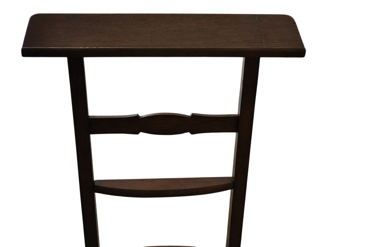 Sgabello in legno, anni '40 6